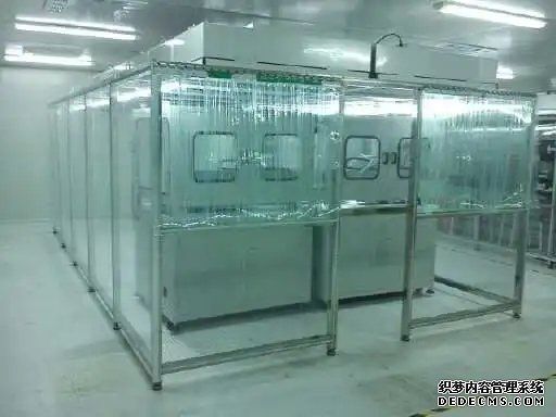電子企業(yè)百級(jí)潔凈棚設(shè)計(jì)施工