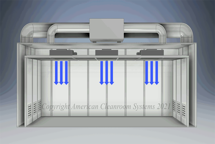 潔凈棚氣流設(shè)計(jì)圖