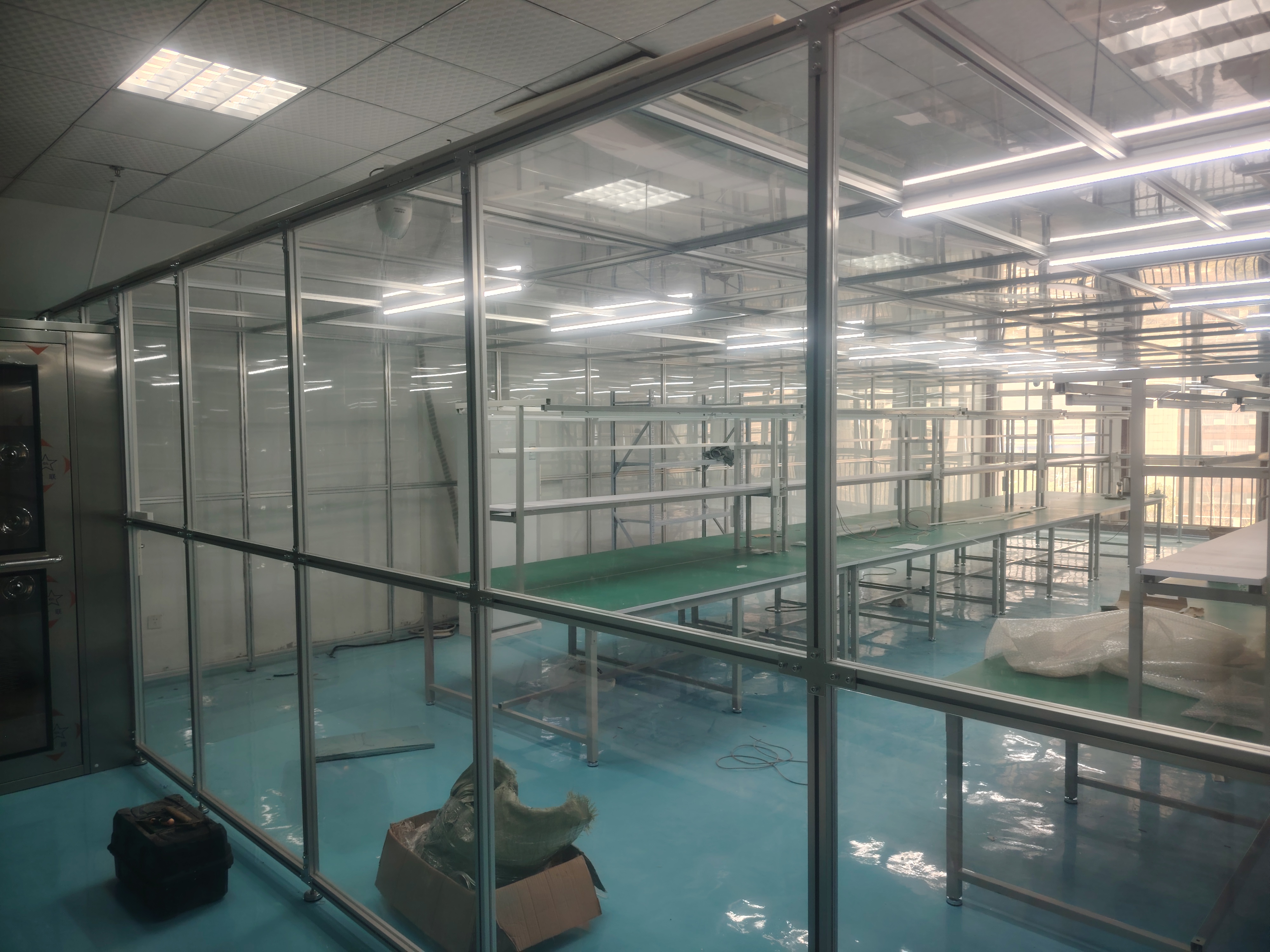 萬級(jí)凈化棚結(jié)構(gòu)