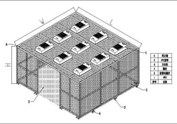 萬(wàn)級(jí)潔凈棚FFU安裝