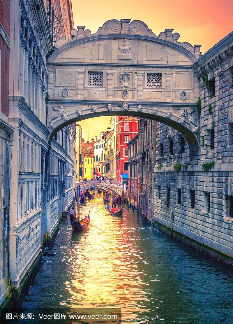 威尼斯gondole叹息桥（威尼斯叹息桥和爱情的关系）